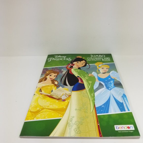Disney Princess Jumbo Coloring Activity book - Picture 6 of 6